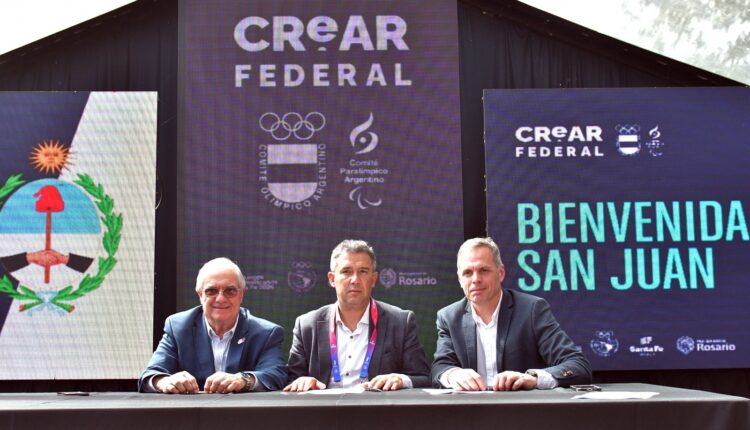San Juan se sumó al CReAR Federal para potenciar el desarrollo de sus atletas
