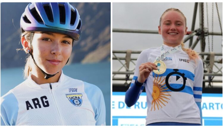 Abril Capdevila y Delfina Dibella representaron al país en el Mundial de ciclismo en Canadá