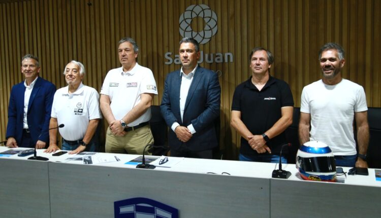 Presentaron las carreras del fin de semana en El Zonda, con homenaje a Henry Martín