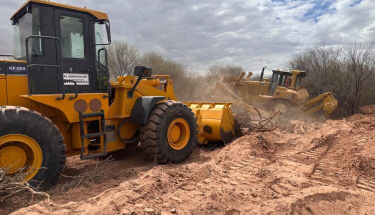 Hidráulica realiza trabajos de defensa en la zona de La Usina, en Ullum