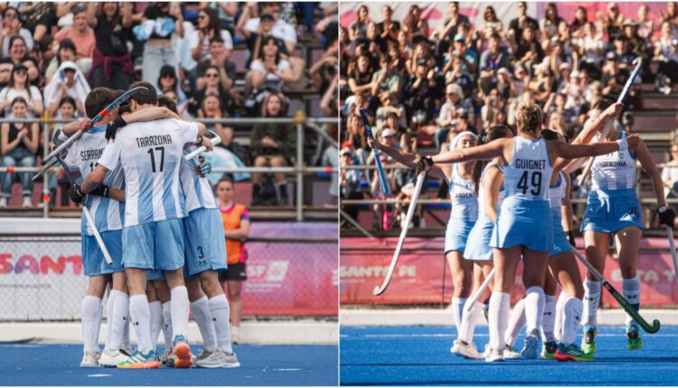 El hockey argentino arrasó en los Juegos Suramericanos: Los Leones y Las Leonas se quedaron con el oro