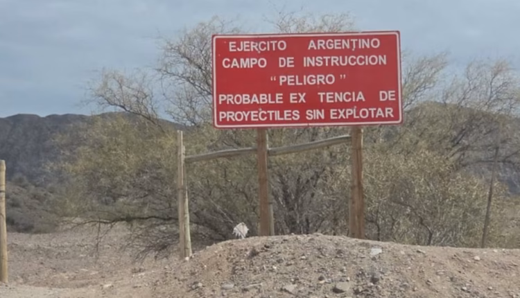 Hallazgo de explosivo en Rivadavia: deportistas encontraron proyectiles de mortero en el RIM 22 y debieron detonarlos