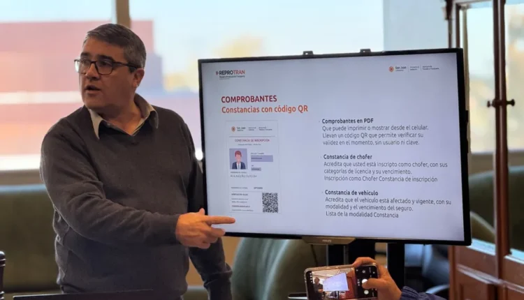 Nuevo registro digital de transporte en San Juan: alto acuse de recibo y más de 100 choferes habilitados en el arranque