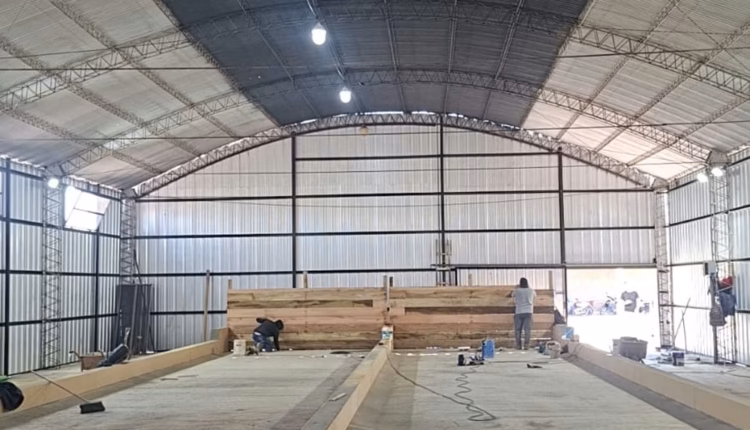 Sarmiento apuesta al deporte: inaugura las primeras canchas profesionales de bochas con piso sintético