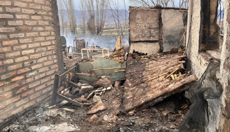 Tras el devastador Zonda, confirman que los 45 incendios que destruyeron 18 casas en Pocito y Rawson fueron provocados