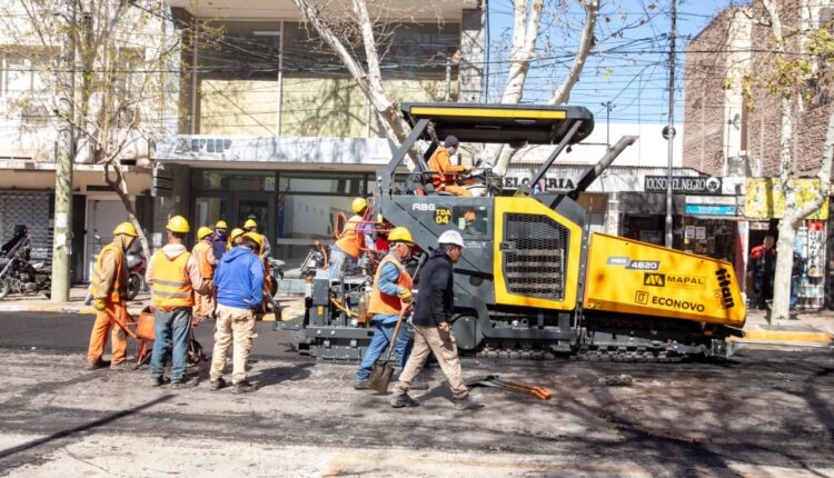 Plan 50 Cuadras en Capital: la obra vial llegó al 73% y este viernes habrá un corte total en avenida Alem