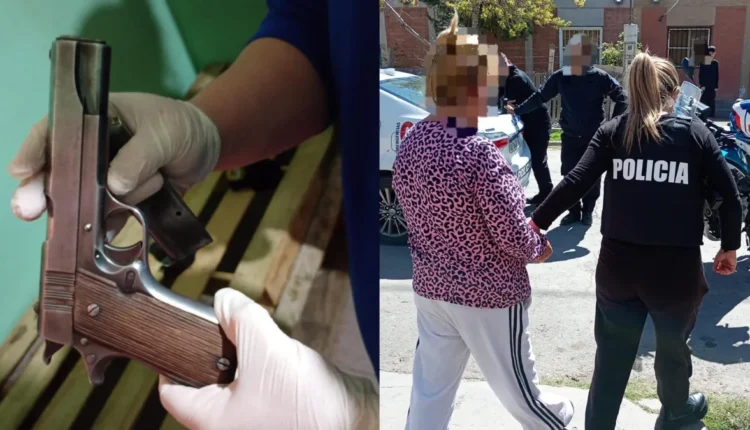 Detienen a una mujer tras hallar un arma cargada en una vivienda del barrio Echeverría