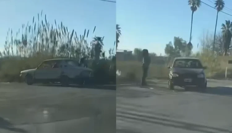 Caucete: fuerte colisión entre dos vehículos en una transitada esquina no dejó heridos