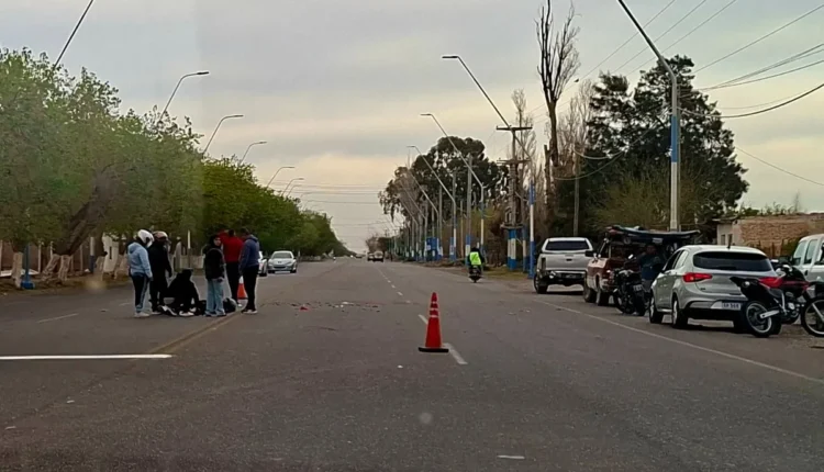 Siniestralidad en Pocito: dos motociclistas hospitalizados tras chocar en la misma zona con minutos de diferencia