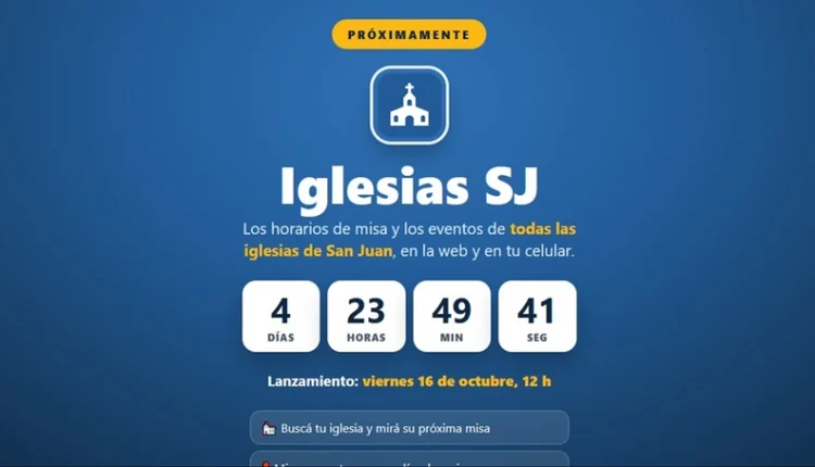 El Arzobispado de San Juan lanza “Iglesias SJ”: una plataforma digital para consultar horarios de misas y pedir asistencia sacerdotal