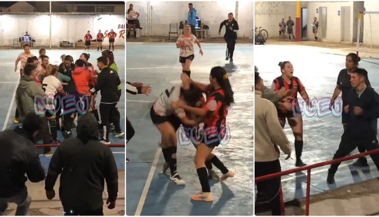 Escándalo en el futsal: una pelea obligó a suspender el partido entre Trinidad y San Ricardo