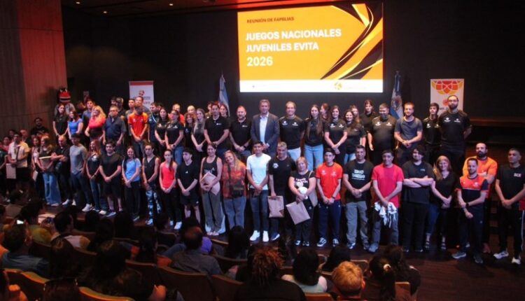 Una delegación de 415 sanjuaninos viajará a Mar del Plata para los Juegos Evita 2026
