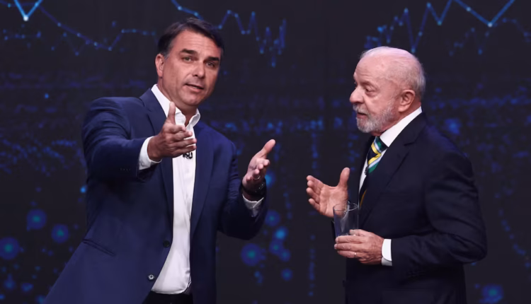 Las acusaciones de corrupción y la inseguridad marcaron el primer debate entre Lula y Flávio Bolsonaro antes del balotaje en Brasil