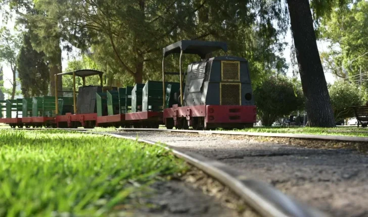 El histórico trencito del Parque de Mayo se prepara para regresar: las obras alcanzaron el 67%