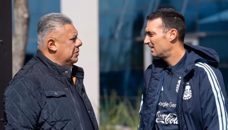 El mensaje de la Selección argentina y del “Chiqui” Tapia a Scaloni por la muerte de su madre
