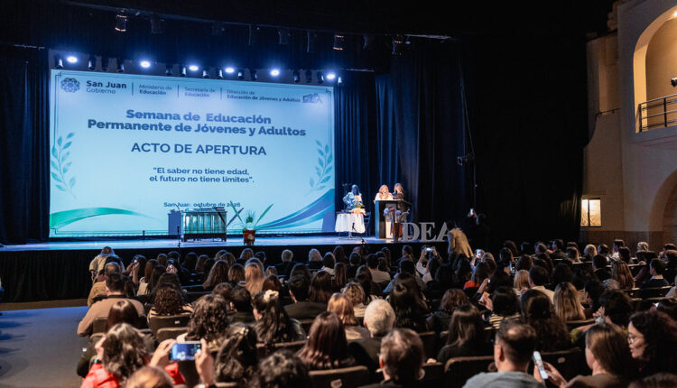 San Juan celebra la Semana de Educación de Adultos con muestras, capacitaciones y actividades culturales