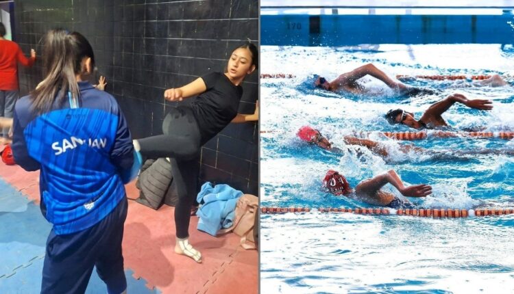 Rumbo a Mendoza: la natación y el taekwondo sanjuaninos ultiman su preparación para los Juegos Binacionales