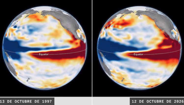 El Niño de 2026 bajo la lupa de NASA: qué detectaron los satélites y por qué podría ser más intenso