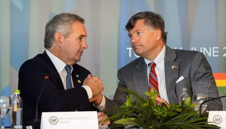 Estados Unidos envía a sus dos principales funcionarios para la región a la Argentina para impulsar el Corredor Andes-Atlántico