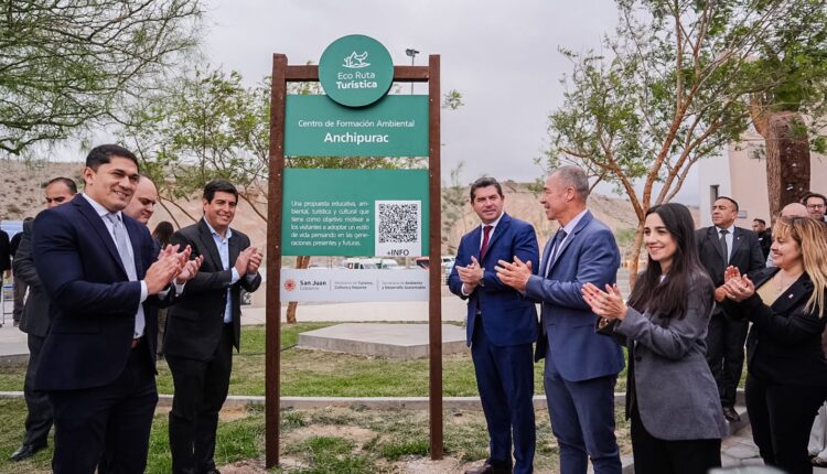 Orrego lanzó la Eco Ruta Turística para potenciar el turismo de naturaleza en San Juan