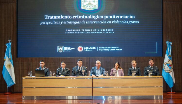 El Servicio Penitenciario lanzó nuevos programas de intervención criminológica