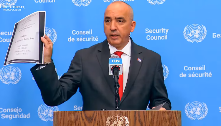 Cuba denunció en la ONU una “maniobra política” de EE.UU. para desacreditar al país