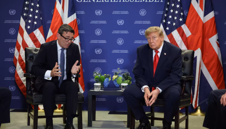 El primer ministro del Reino Unido defendió ante Trump la explotación petrolera en las Islas Malvinas y cuestionó las sanciones de Argentina