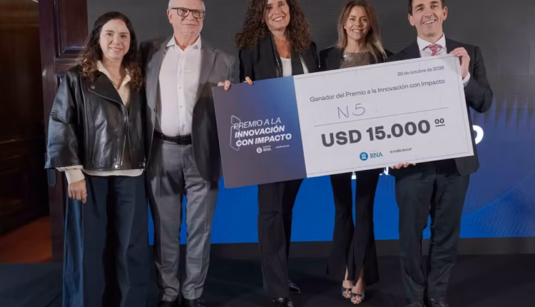 N5 ganó el Premio a la Innovación con Impacto 2026 de la Fundación Banco Nación y Endeavor Argentina