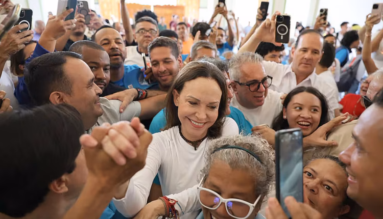 María Corina Machado regresó a Venezuela