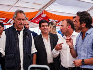 Scioli visitó San Juan y puso en valor los Juegos Nacionales de Adultos Mayores
