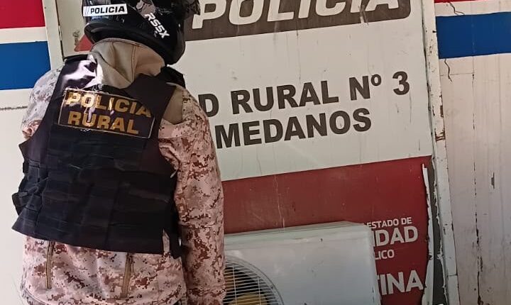 Recuperan un aire acondicionado robado de una salita de salud en Caucete tras una rápida investigación policial