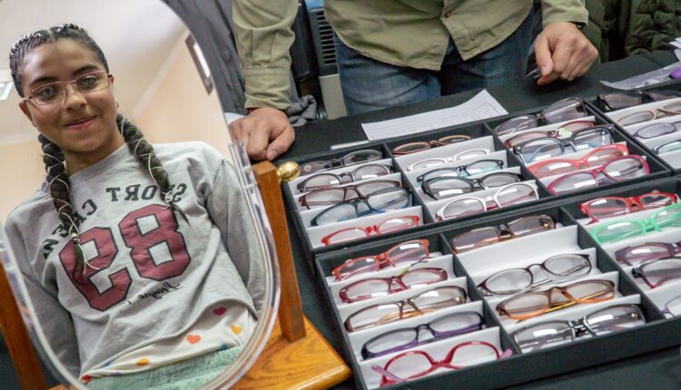 Operativo de salud visual en Caucete: Llega el programa provincial “Te veo bien”