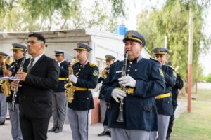 La banda de Música del Servicio Penitenciario celebró su primer aniversario con nuevos instrumentos y espacio propio