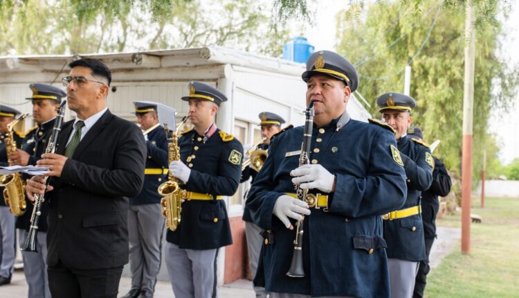 La banda de Música del Servicio Penitenciario celebró su primer aniversario con nuevos instrumentos y espacio propio