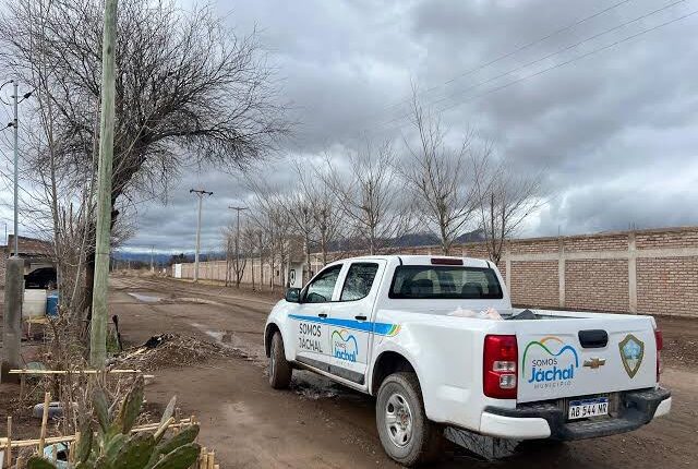 El COEM activó el protocolo de respuesta por lluvias y afectaciones en distintos puntos de Jáchal