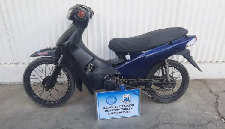 Secuestran en Pocito una moto sin patente y con la numeración del cuadro adulterada
