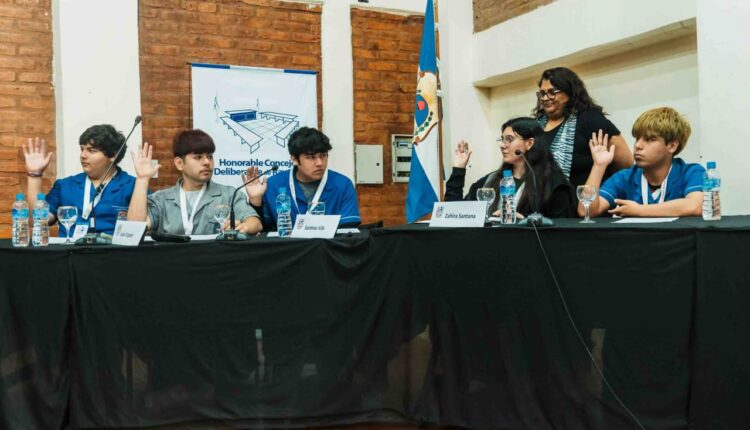 Jóvenes con voz y voto: Rawson abrió las sesiones de “Concejal por un Día”