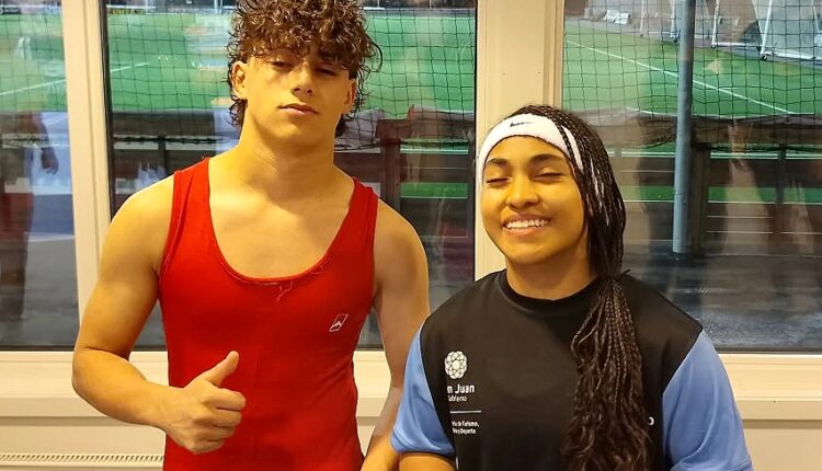Orgullo sanjuanino en Suecia: brillante participación de Kiara Ozán y Lisandro Funes en el Umeå Wrestling Battle
