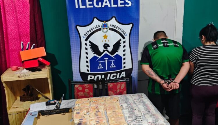 Golpe al narcomenudeo en Rawson: cayeron una joven pareja y secuestraron más de 3,5 millones de pesos y cocaína