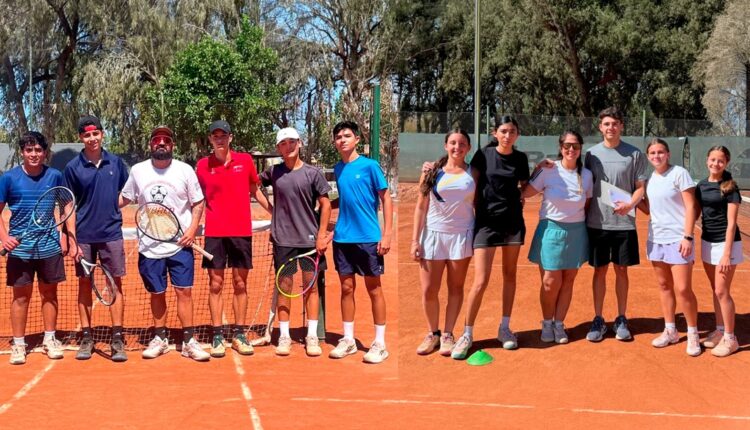 Proyecto, juventud y fe: las selecciones de tenis de San Juan se preparan para dar pelea en los Juegos Binacionales