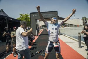 Ironman 51.50: Gaetan Fetaud se quedó con la victoria en San Juan y dos argentinos completaron el podio