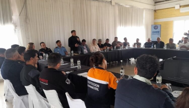 Fenómeno el Niño: llevaron adelante reuniones de trabajo en 25 de Mayo, Jáchal e Iglesia
