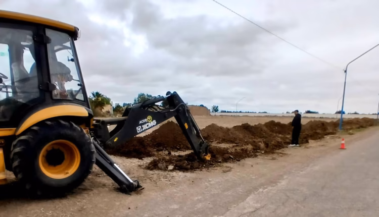 Obras de prevención en 9 de Julio: intensifican canalizaciones en Las Chacritas frente al fenómeno de El Niño