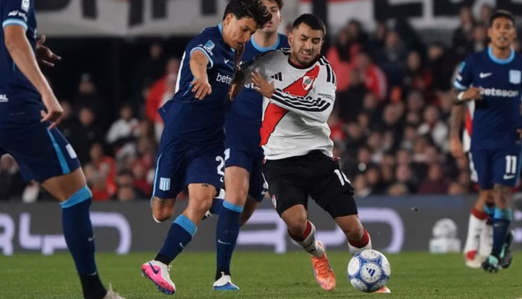 De local, River venció a Racing y llega fortalecido al Superclásico
