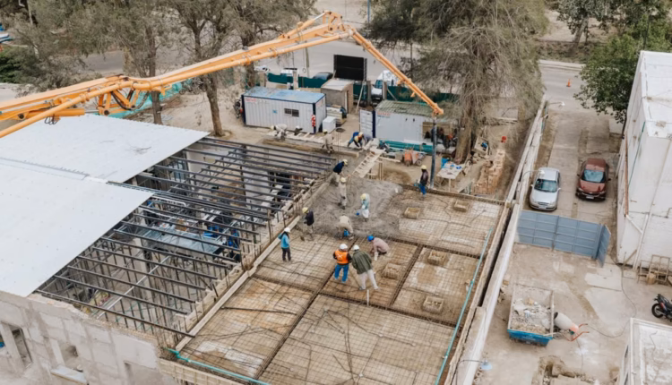 Avanza la construcción del nuevo Centro de Salud de Ullum y se aproxima la etapa de terminaciones