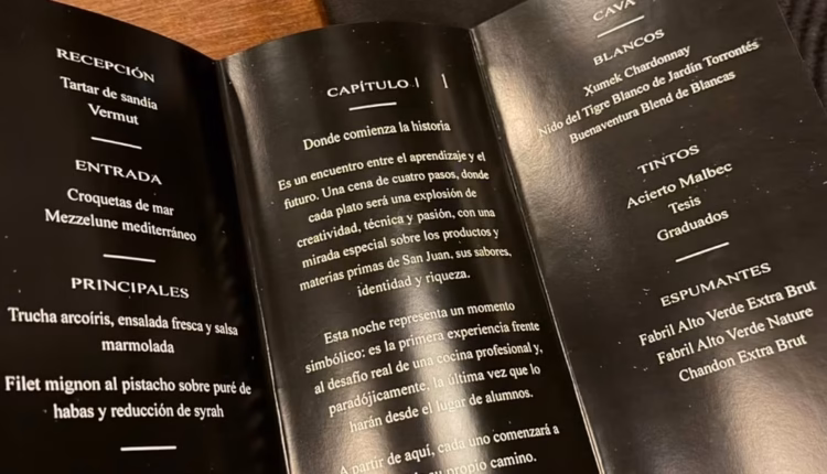 Estudiantes de la UCCuyo sorprendieron con una experiencia gastronómica de cuatro pasos en Santa Lucía