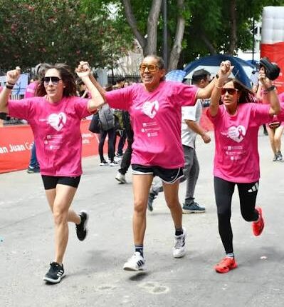 Valle Fértil se viste de rosa: una jornada doble de deporte y concientización contra el cáncer de mama