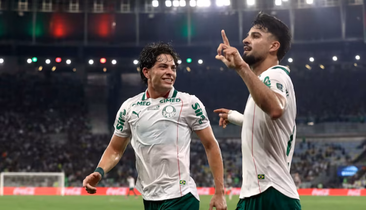 Gol del Flaco López y triunfo de Palmeiras: 2-1 ante Fluminense en la ida de la semifinal de la Libertadores