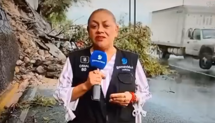 Una cronista y su camarógrafo fueron atropellados durante una cobertura en vivo