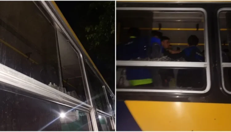 Detuvieron al presunto agresor que atacó a piedrazos el colectivo de Unión